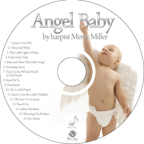 Angel Baby Digital Album – Harpist Merry Miller